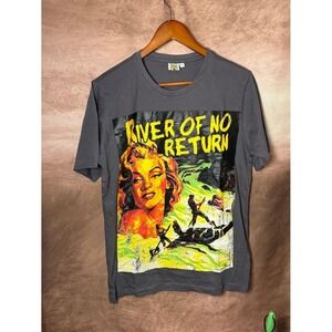 Saturday Matinee Marilyn Monroe River of No Return Graphic T-Shirt Size Large
